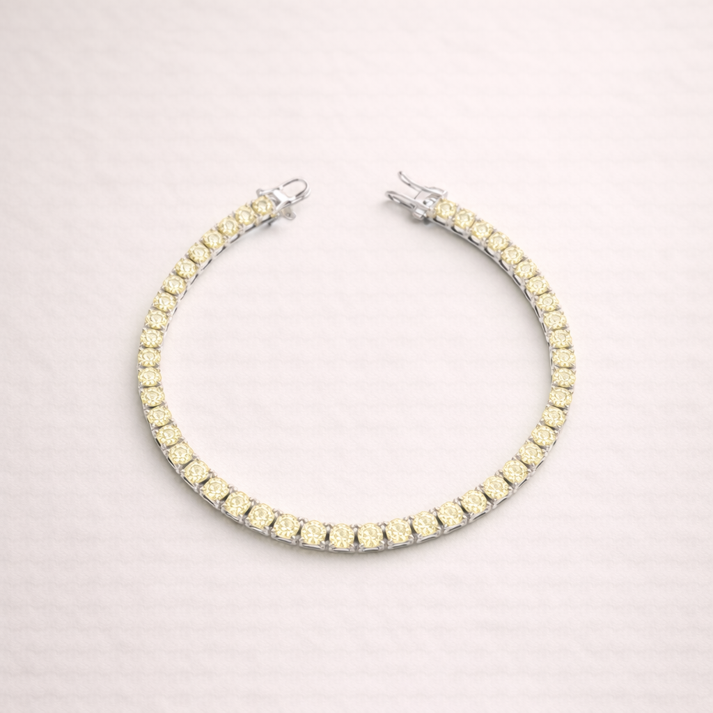 Pulseira Riviera Yellow Fancy