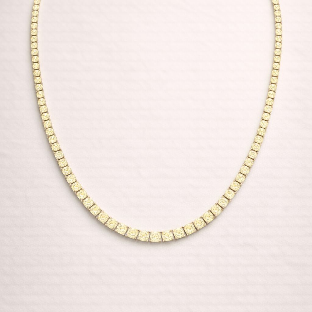 Colar Riviera Yellow Fancy