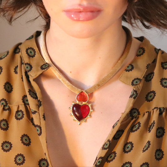 Colar Amour Rouge