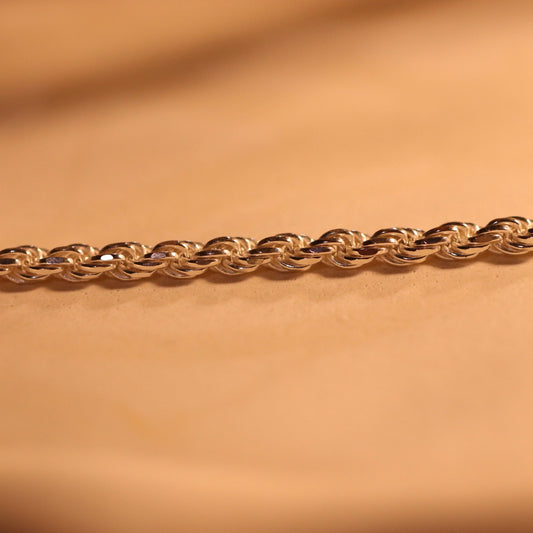 Corrente Tresse Diamantada 3,5mm