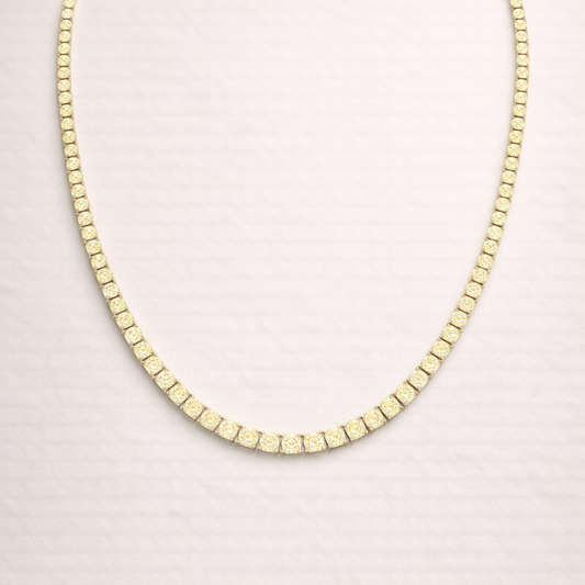 Colar Riviera Yellow Fancy