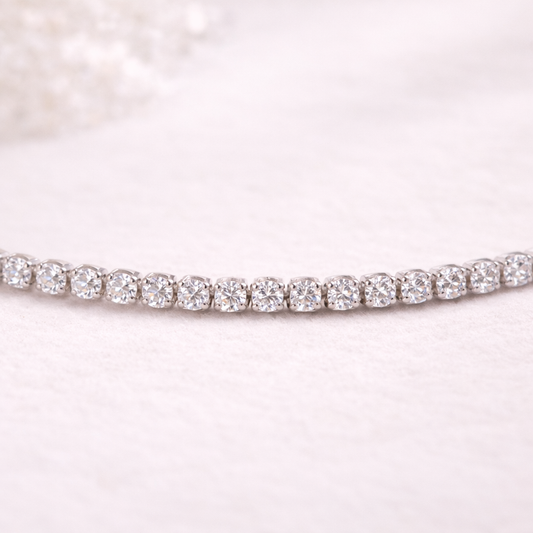 Choker Riviera Zircônia Transparente