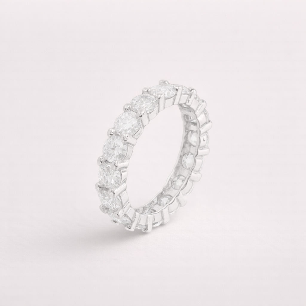 Aparador Aliança Completa Moissanite