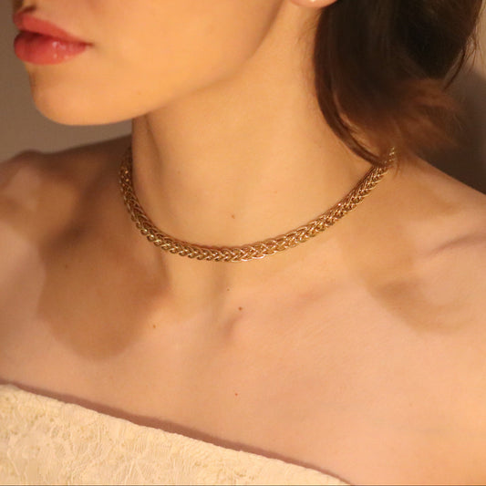 Choker Elos Duplos